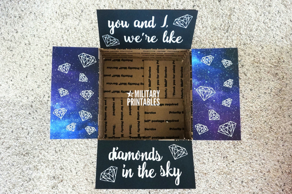 Diamonds in the sky care package 1