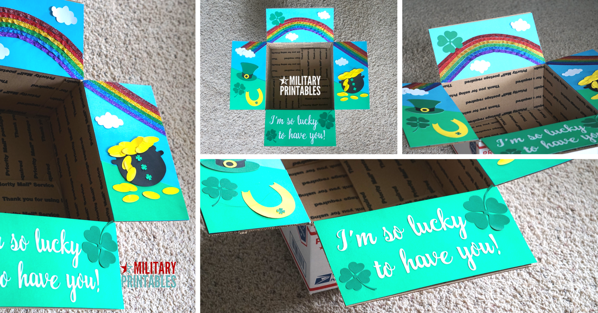 FB – St Patrick’s Day Rainbow Care Package