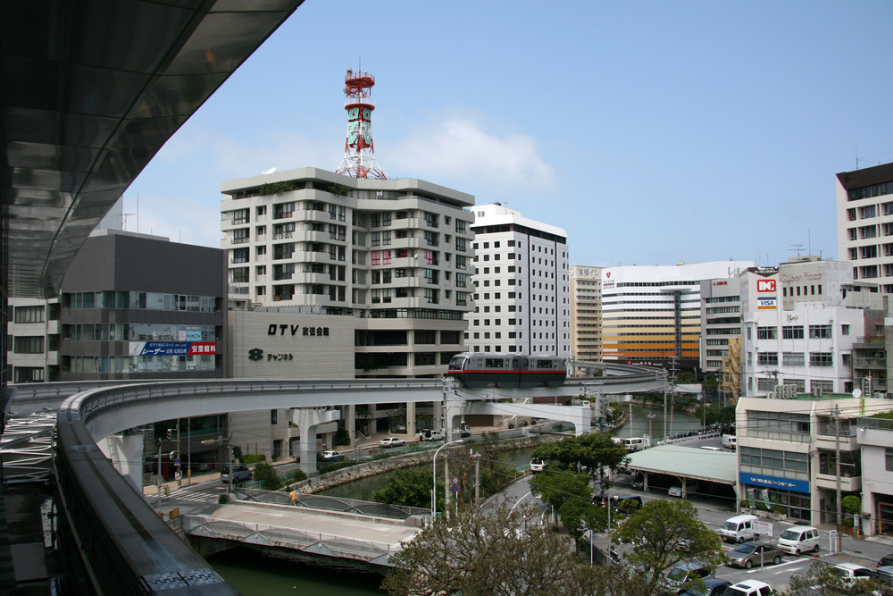 Sky Train – City of Naha, Okinawa, Japan